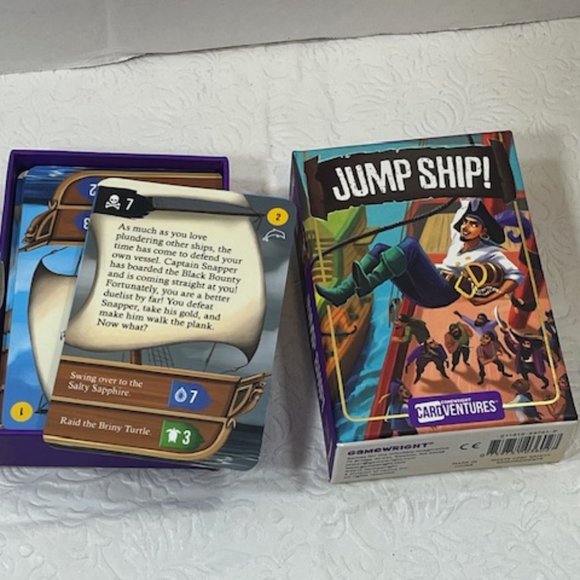 JUMP SHIP! Strategy Pirate Card Game Age 8+ Grab the Gold - Picture 7 of 7